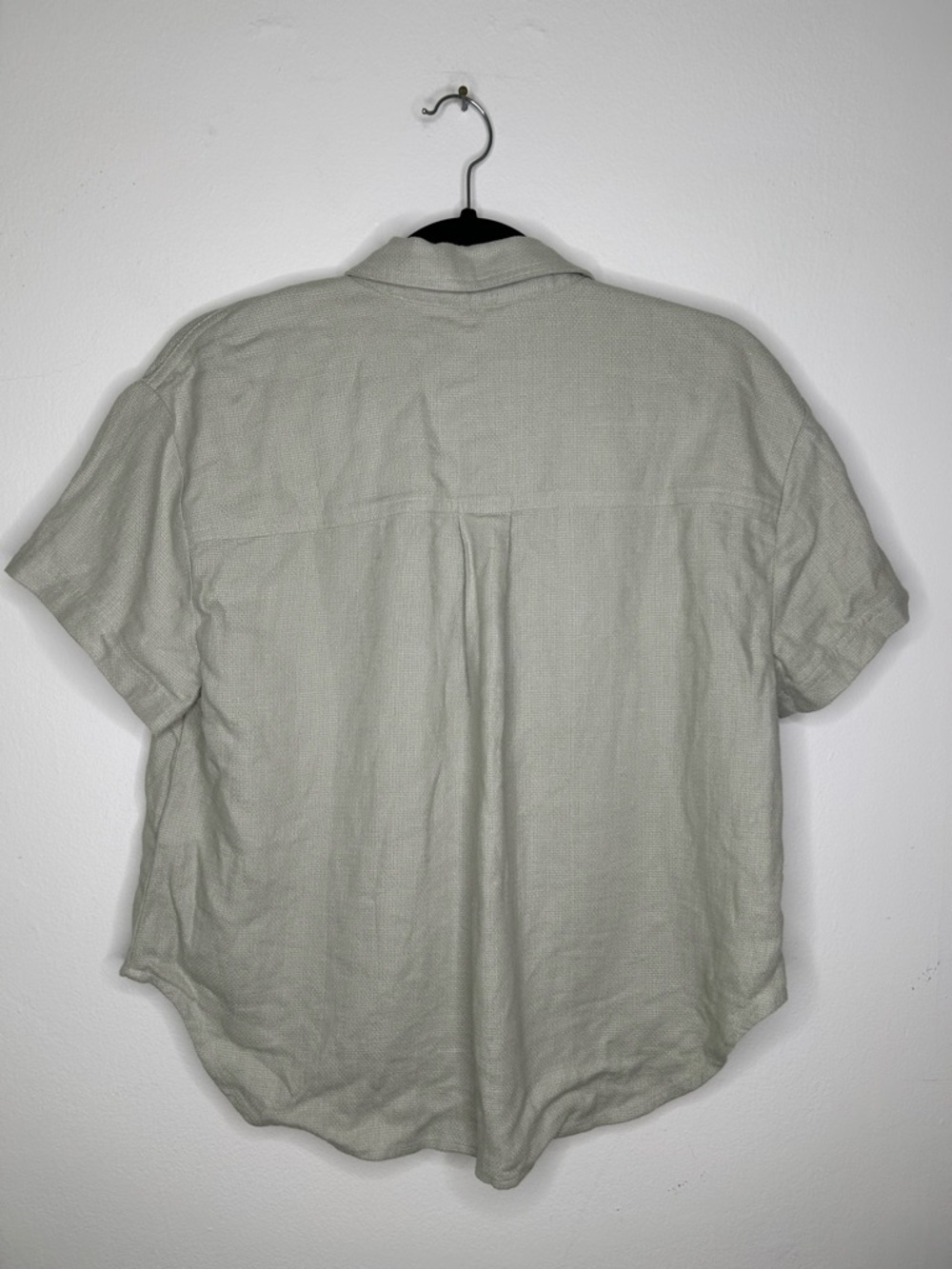 NWT Madewell linen Breezewoven Beachside Shirttail size small - Picture 8 of 8